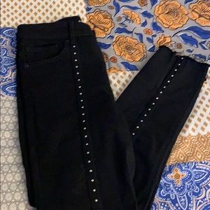 Express studded jeggings
